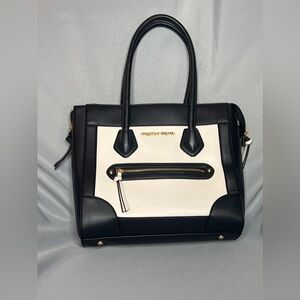 ⚠️SOLD. NEW Christian Siriano Black and White Women's Bag .